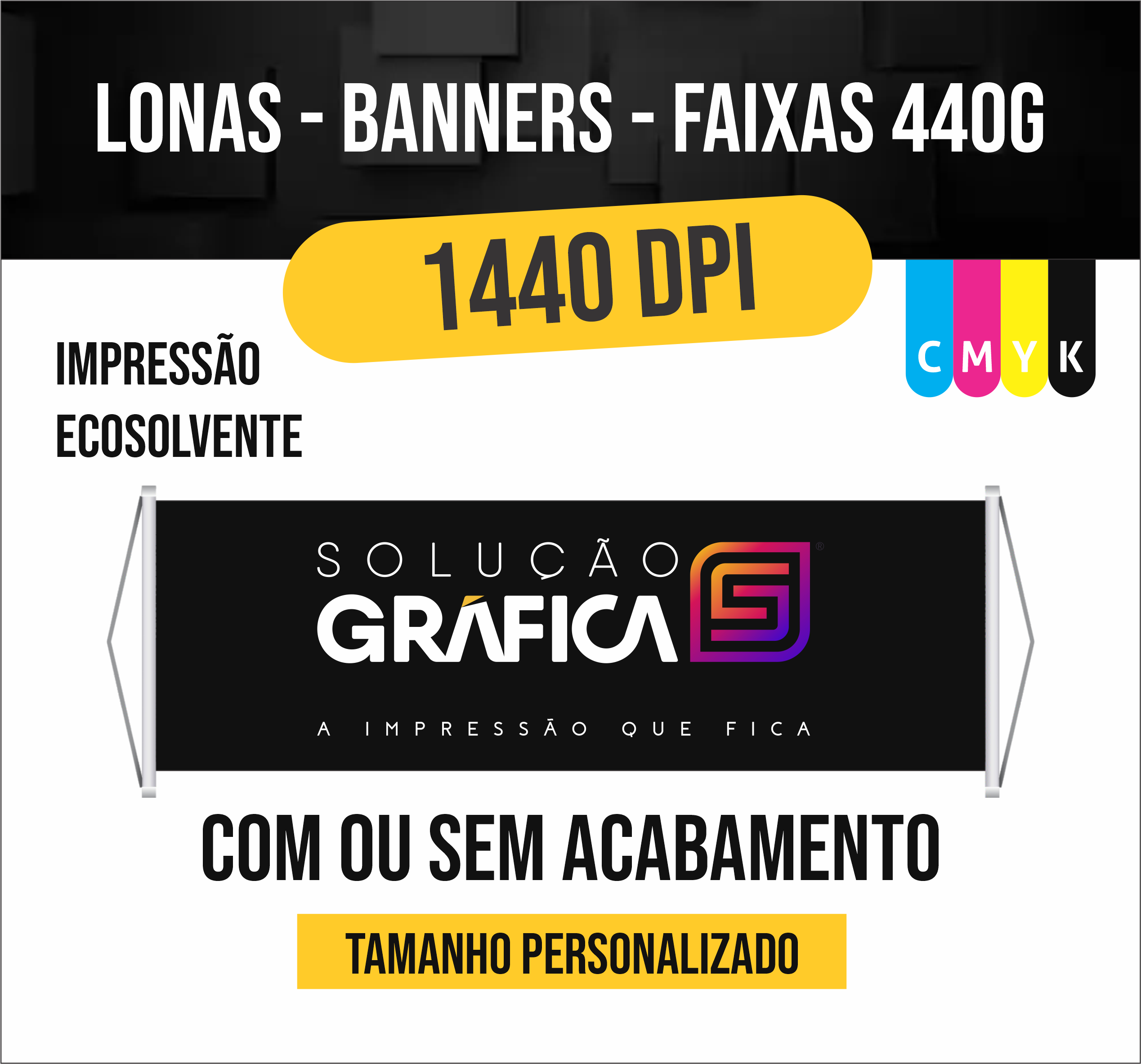 LONAS - BANNERS - FAIXAS 380g